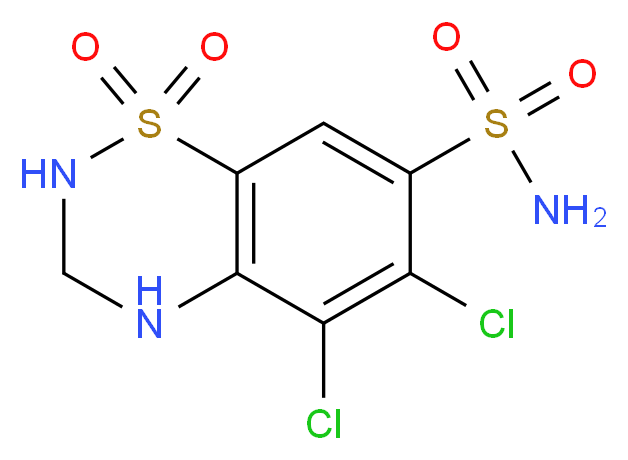 5-Chloro Hydrochlorothiazide_Molecular_structure_CAS_5233-42-1)