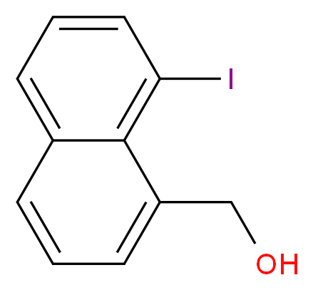 (8-iodo-1-naphthyl)methanol_Molecular_structure_CAS_85864-84-2)