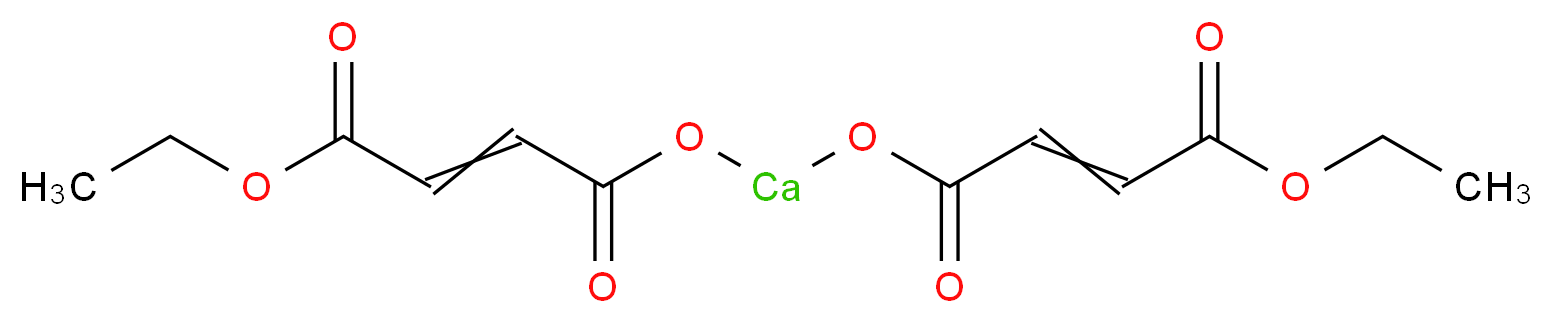Fumaric acid monoethyl ester calcium salt_Molecular_structure_CAS_62008-22-4)