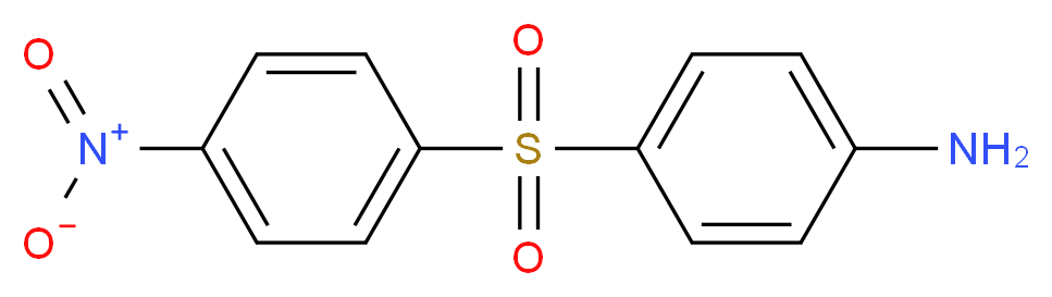 4-Amino-4'-nitrobiphenyl sulphone_Molecular_structure_CAS_)