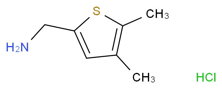 (4,5-dimethylthiophen-2-yl)methanamine hydrochloride_Molecular_structure_CAS_)