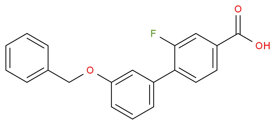 3'-(Benzyloxy)-2-fluoro-[1,1'-biphenyl]-4-carboxylic acid_Molecular_structure_CAS_1261912-21-3)