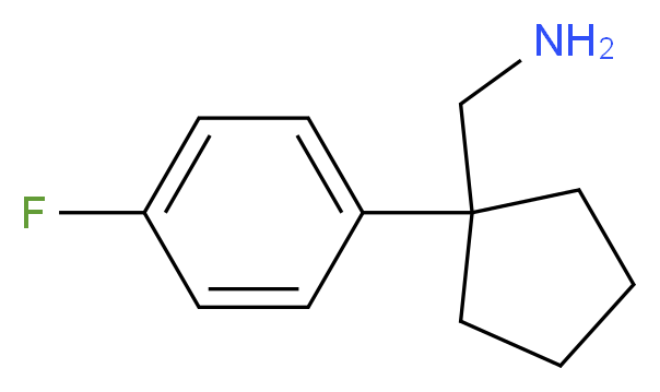 [1-(4-fluorophenyl)cyclopentyl]methanamine_Molecular_structure_CAS_75180-50-6)