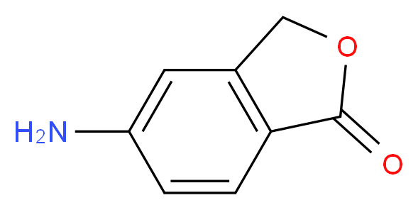 5-aminoisobenzofuran-1(3H)-one_Molecular_structure_CAS_)