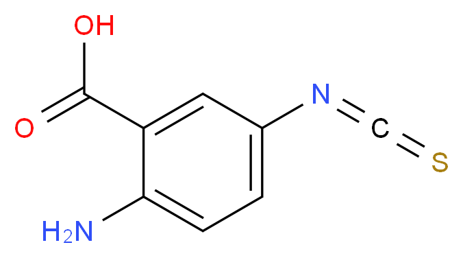 2-Amino-5-isothiocyanatobenzoic acid_Molecular_structure_CAS_)
