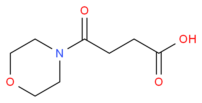 4-(4-Morpholinyl)-4-oxobutanoic acid_Molecular_structure_CAS_67900-19-0)