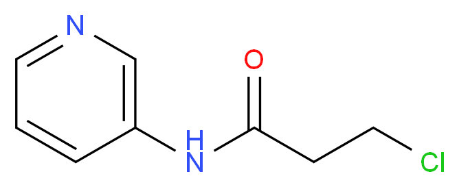 3-chloro-N-3-pyridinylpropanamide_Molecular_structure_CAS_549537-66-8)