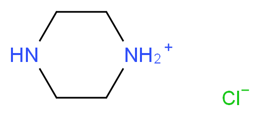 Piperazine hydrochloride hydrate_Molecular_structure_CAS_6094-40-2)
