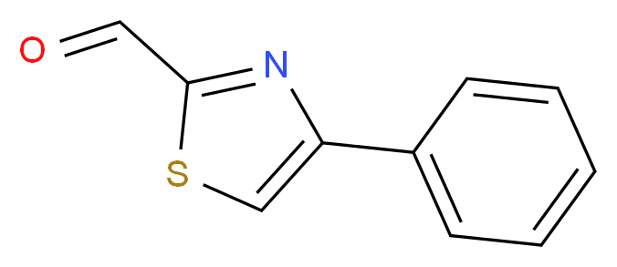4-phenyl-1,3-thiazole-2-carbaldehyde_Molecular_structure_CAS_)