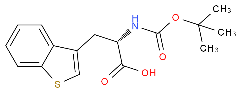 Boc-β-(3-benzothienyl)-Ala-OH_Molecular_structure_CAS_154902-51-9)