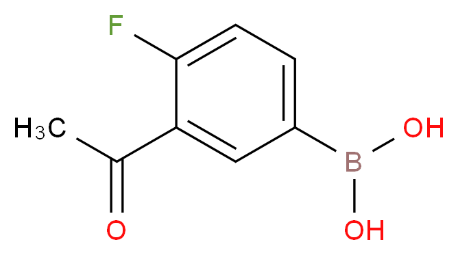 (3-Acetyl-4-fluorophenyl)boronic acid_Molecular_structure_CAS_850198-68-4)