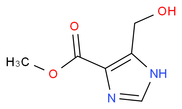 Methyl 5-(hydroxymethyl)-1H-imidazole-4-carboxylate_Molecular_structure_CAS_82032-43-7)