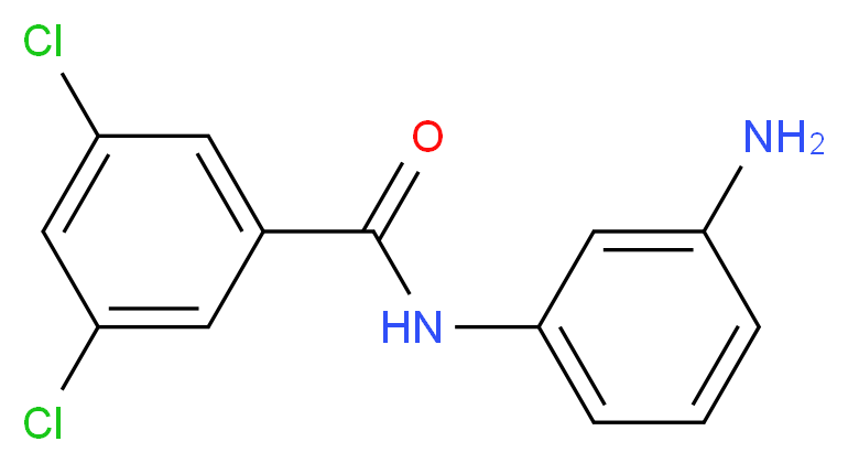 N-(3-Aminophenyl)-3,5-dichlorobenzamide_Molecular_structure_CAS_)