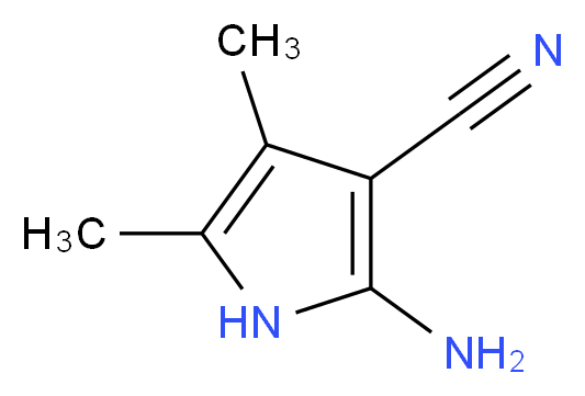 2-Amino-4,5-dimethyl-1H-pyrrole-3-carbonitrile_Molecular_structure_CAS_21392-51-8)