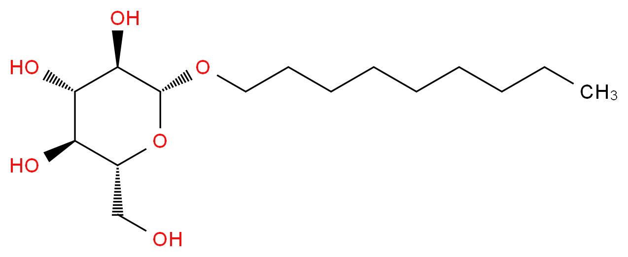 Nonyl-β-D-glucoside 50 mM Solution_Molecular_structure_CAS_69984-73-2)