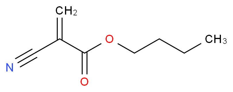 Butyl cyanoacrylate_Molecular_structure_CAS_6606-65-1)