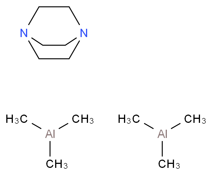 Bis(trimethylaluminum)-1,4-diazabicyclo[2.2.2]octane adduct_Molecular_structure_CAS_137203-34-0)
