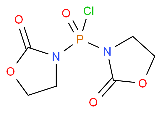 Bis(2-oxo-3-oxazolidinyl)phosphinic chloride_Molecular_structure_CAS_68641-49-6)