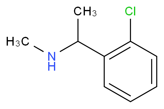 1-(2-Chlorophenyl)-N-methylethanamine_Molecular_structure_CAS_51586-22-2)
