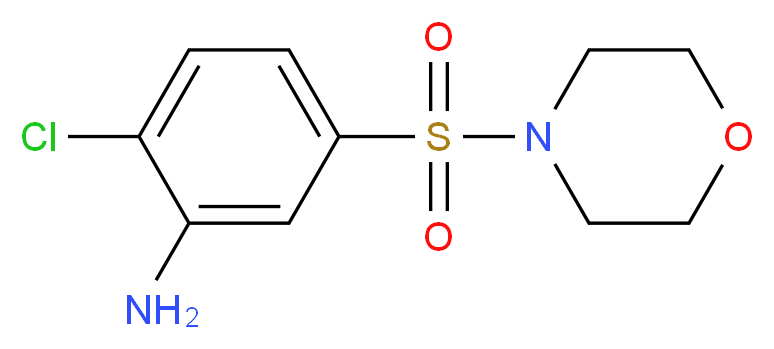 2-Chloro-5-(morpholine-4-sulfonyl)-phenylamine_Molecular_structure_CAS_99187-74-3)