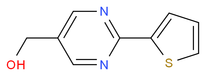 (2-thien-2-ylpyrimidin-5-yl)methanol_Molecular_structure_CAS_921939-13-1)