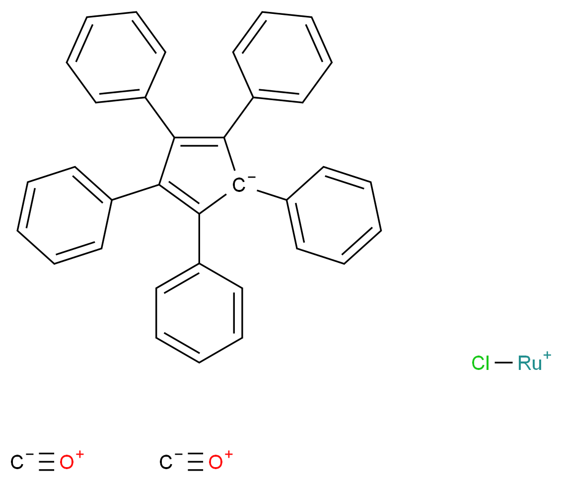 Chlorodicarbonyl(1,2,3,4,5-pentaphenylcyclopentadienyl)ruthenium(II)_Molecular_structure_CAS_677736-23-1)