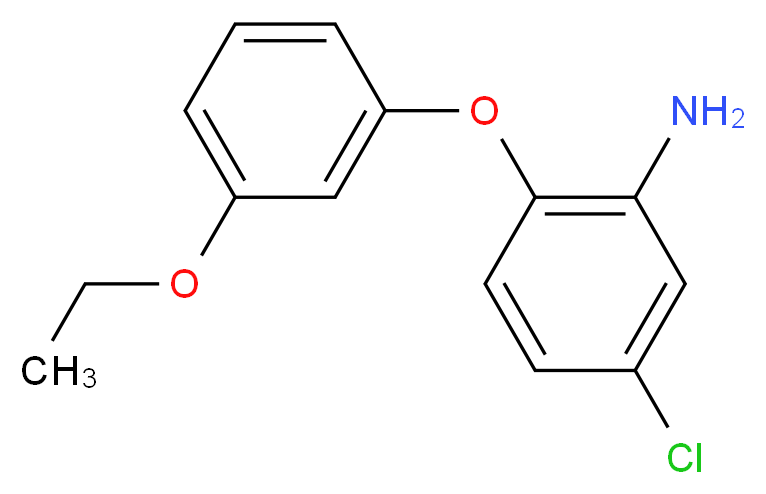 5-Chloro-2-(3-ethoxyphenoxy)aniline_Molecular_structure_CAS_)
