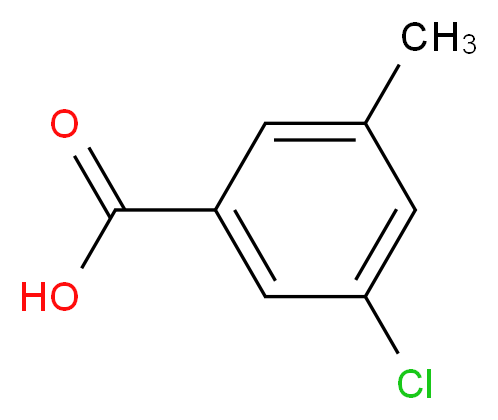 3-chloro-5-methylbenzoic acid_Molecular_structure_CAS_)