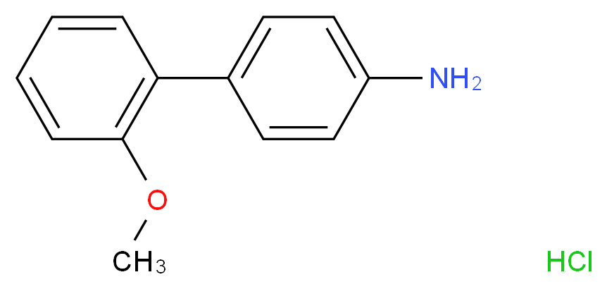 2'-Methoxy[1,1'-biphenyl]-4-amine hydrochloride_Molecular_structure_CAS_824414-16-6)