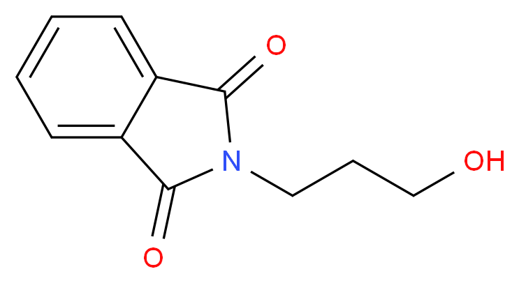 2-(3-Hydroxypropyl)isoindoline-1,3-dione_Molecular_structure_CAS_883-44-3)