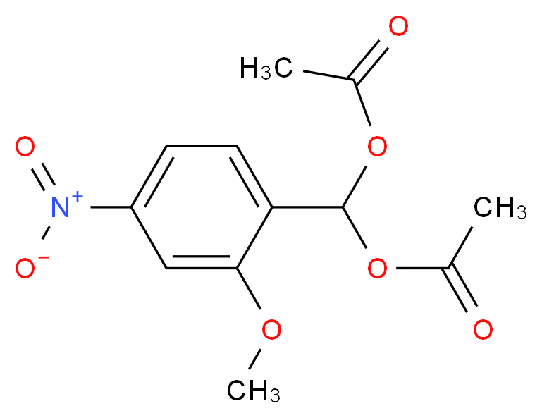 (Acetyloxy)(2-methoxy-4-nitrophenyl)methyl acetate_Molecular_structure_CAS_198821-77-1)
