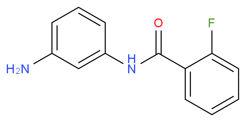 N-(3-Aminophenyl)-2-fluorobenzamide_Molecular_structure_CAS_)
