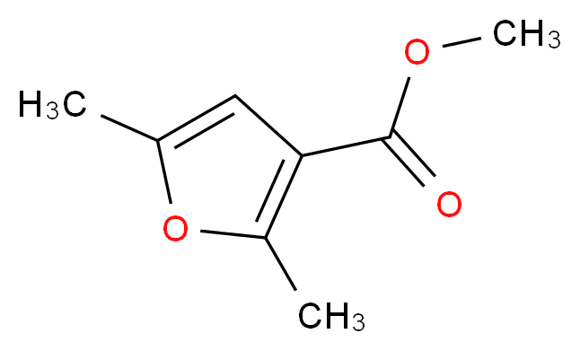 Methyl 2,5-dimethyl-3-furancarboxylate_Molecular_structure_CAS_6148-34-1)