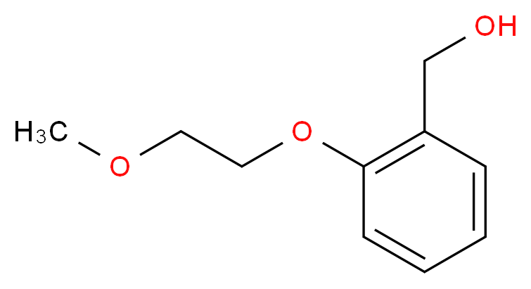 [2-(2-methoxyethoxy)phenyl]methanol_Molecular_structure_CAS_)