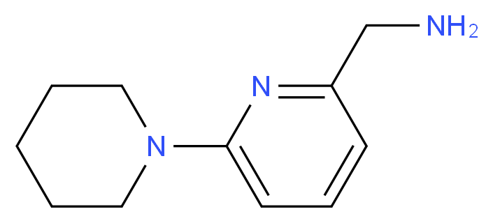 2-(Aminomethyl)-6-(piperidin-1-yl)pyridine 97%_Molecular_structure_CAS_868755-51-5)