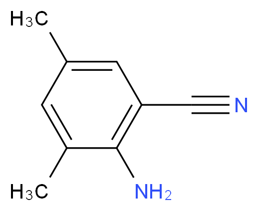 2-AMINO-3,5-DIMETHYL-BENZONITRILE_Molecular_structure_CAS_146351-93-1)