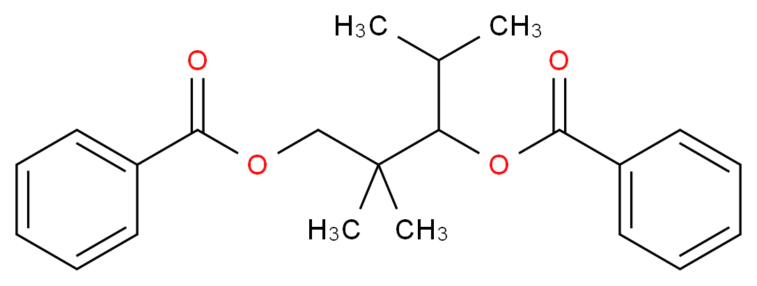 2,2,4-Trimethyl-1,3-pentanediol dibenzoate_Molecular_structure_CAS_68052-23-3)