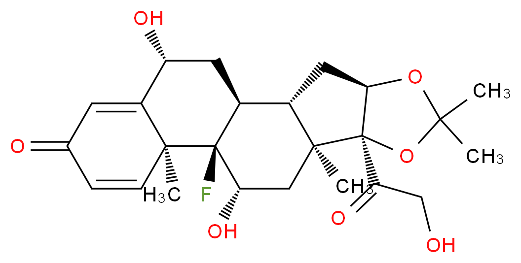 6β-Hydroxy Triamcinolone Acetonide_Molecular_structure_CAS_3869-32-7)