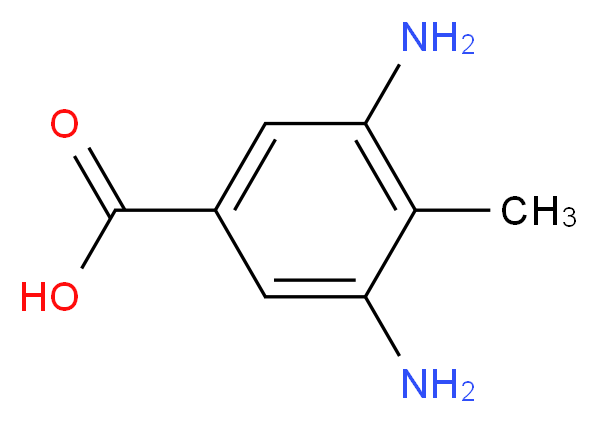 3,5-diamino-4-methylbenzoic acid_Molecular_structure_CAS_6633-36-9)
