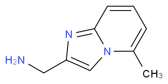 [(5-Methylimidazo[1,2-a]pyridin-2-yl)methyl]amine_Molecular_structure_CAS_)