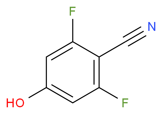 2,6-Difluoro-4-hydroxybenzonitrile_Molecular_structure_CAS_123843-57-2)