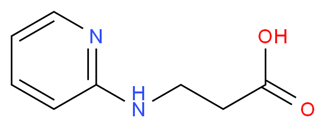 3-(pyridin-2-ylamino)propanoic acid_Molecular_structure_CAS_)