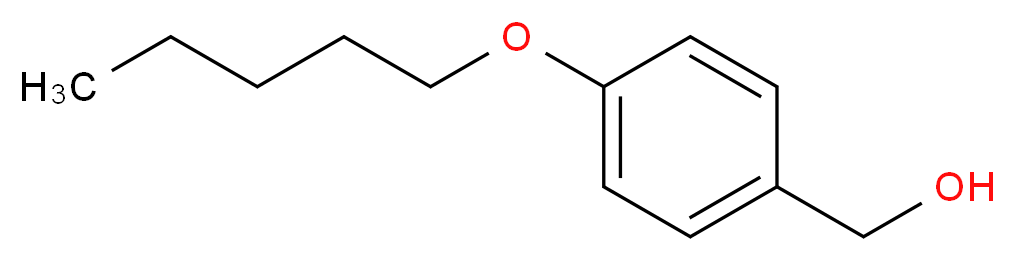 4-Pentyloxybenzyl alcohol_Molecular_structure_CAS_3243-37-6)