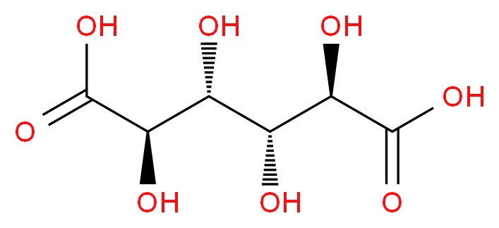 (2S,3R,4S,5R)-2,3,4,5-Tetrahydroxyadipic acid_Molecular_structure_CAS_526-99-8)