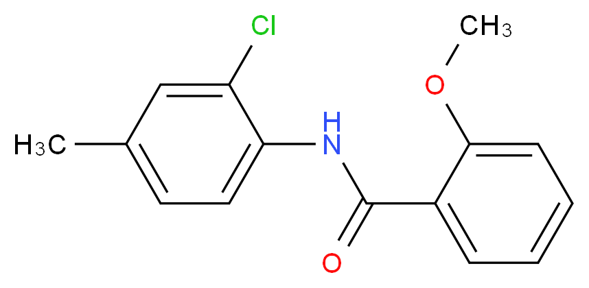 N-(2-Chloro-4-methylphenyl)-2-methoxybenzamide_Molecular_structure_CAS_852133-26-7)