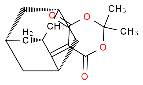 5-(2-Adamantylidene)-2,2-dimethyl-1,3-dioxane-4,6-dione_Molecular_structure_CAS_51757-47-2)
