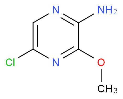 2-Amino-5-chloro-3-methoxypyrazine_Molecular_structure_CAS_874-31-7)