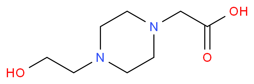 [4-(2-Hydroxy-ethyl)-piperazin-1-yl]-acetic acid_Molecular_structure_CAS_124335-65-5)