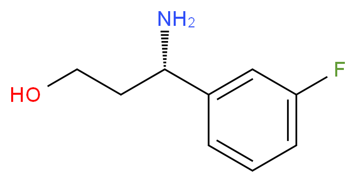 (S)-3-Amino-3-(3-fluoro-phenyl)-propan-1-ol_Molecular_structure_CAS_228422-49-9)