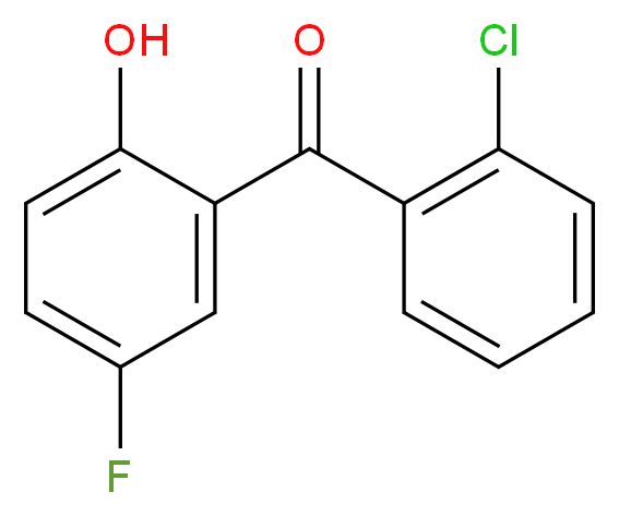 2'-Chloro-5-fluoro-2-hydroxybenzophenone_Molecular_structure_CAS_)